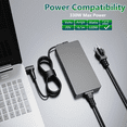 thumbnail image 4 of Cargador 20V 16.5A 330W Apto para Asus ROG Strix G18 G814 G814JI G814JZ Cicatriz 16 G634 G634J 17 G733PY G733PZ Fuente de Alimentación para Computadora Portátil de Cefiro, 4 of 6
