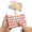 Pink, variant on 26-Key Fidget Keyboard Keychain, Portable Stress Relief Mini Keyboard Desk Accessory for Office