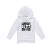 Toddler Newborn Baby Boy Girl Hoodie Tops Hooded Sweatshirt Outdoor Casual USA