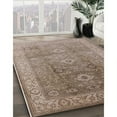 thumbnail image 2 of Ahgly Company Indoor Rectangle Mid-Century Modern Brown Oriental Area Rugs, 2' x 4', 2 of 6