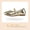 GOLD, variant on Girls Fashion Dress Flats Shoes Kids Slip On Rhinestones Wedding Shoes SERENA-100-INF IVORY Size 8