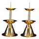 thumbnail image 1 of Candelabro de Metal de 2 uds, portavelas budistas, soporte para velas, lámpara de ghee, soporte para lámpara de para repisa, cena, granja, 1 of 9