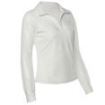 thumbnail image 1 of Tops cortos ajustados de retales sólidos con cuello vuelto y manga larga informales a la moda para mujer Pompotops gfhjh24317, 1 of 4