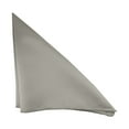 thumbnail image 2 of Ultimate Textile (3 Dozen) Satin 17 x 17-Inch Napkins - for Wedding, Special Event or Banquet use, Silver Grey, 2 of 4