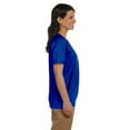 thumbnail image 3 of Hanes Women's Relaxed Fit Authentic Essentials Short Sleeve V-neck T-Shirt Sizes S-3XL, 3 of 6