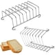 thumbnail image 2 of Juego de 2 rejillas para tostadas de acero inoxidable, rejilla para tostadas, rejilla de enfriamiento de acero inoxidable de 8 piezas para el hogar, cocina, panadería Sincero Electrónica, 2 of 5