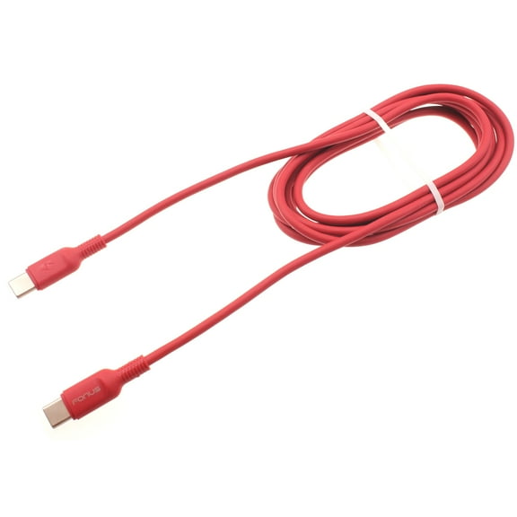 USB-C to Type-C Red 6ft PD Cable for Galaxy S20 S21 Ultra/Plus S20 Fan Edition - Fast Charger Cord Power Wire Sync