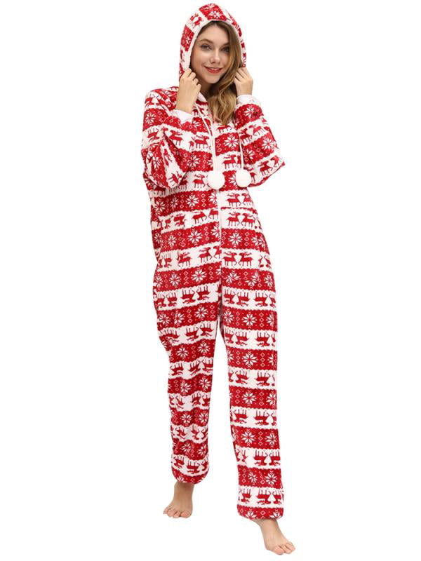 Details about   New Kids Girls Boy Novelty Christmas Reindeer Fleece One Piece Jumpsuits