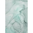 thumbnail image 2 of Addison Rugs Mayfield Washable Transitional Watercolors Teal Rectangle Rug, 9' x 12', 2 of 6