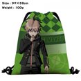 thumbnail image 2 of Mochila con cordón Danganronpass, bolsa de gimnasio con impresión 3D de anime, 2 of 2