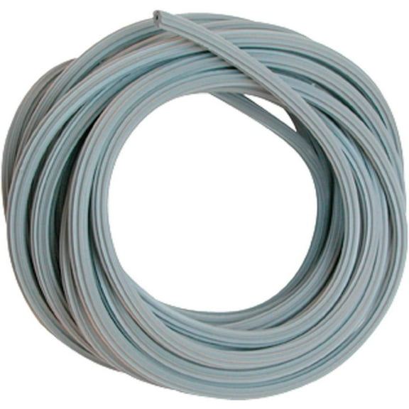 Slide-Co P-7644 Round Vinyl Screen Retainer Spline, 15/64" x 25', Gray