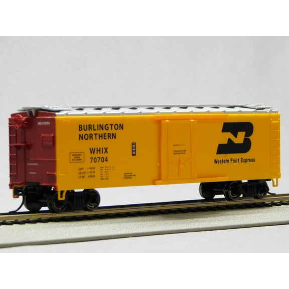 Lionel HO SCALE Burlington Northern Reefer #70704 WHIX Western Fruit Express 2454190