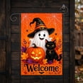 thumbnail image 3 of CSZPPQAF Halloween Garden Flags 12x18 Double Sided-Ghost,165 GSM Polyester Fall Yard Decoration Flags, Fade Resistant, 3 of 6