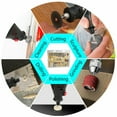 thumbnail image 5 of Yesfashion 105 Pcs/set Metal Mini Electric Drill Grinder Rotary Power Tool Grinding Polishing Set Multi-purpose High Efficiency Rotating Accessories, 5 of 9