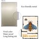 thumbnail image 3 of Letrero de metal con texto "Bee Happy", estilo retro vintage, para decoración de pared, para bares, restaurantes, cocinas, cafeterías, pubs y granjas, 8 x 12 pulgadas, 3 of 7