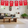 thumbnail image 3 of 30 PCS Turkey Flag String,32 FT Turks Turkish Bunting,Decoration Banner for Outdoor Indoor Patio Yard Decor, 3 of 4