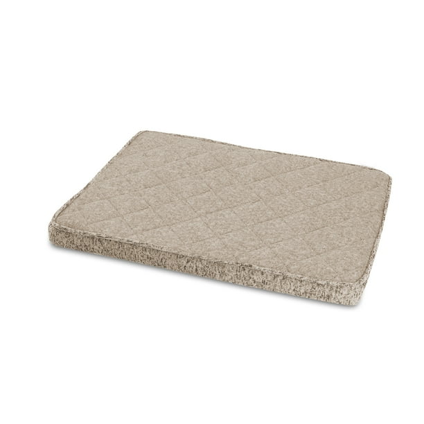 Arlee Crate Mat Rectangle Pet Dog Pad Memory Foam Orthopedic Therapeutic Chew Resistant