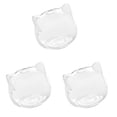 thumbnail image 1 of 3X Cat Shaped Glass Vase Hydroponic Plant Flower Vase Terrarium Container Pot Decor Art Gift, 1 of 8