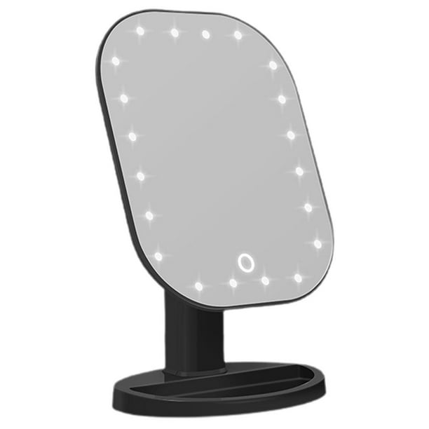 Espejo De Maquillaje Led Espejo De Tocador Ajustable Con Luces Mesa De Espejo De Control Táctil Herramienta De Belleza Cosmética Eigraketly CE008376-04