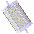 thumbnail image 1 of Bombilla LED R7S de 118 mm, regulable, 30 W, focos LED lineales de doble extremo tipo J (equivalente a halógeno T3 de 200 W y 300 W), 3000 LM, 4000 K, lámparas de pared, seguridad y de pie (blanco nat, 1 of 5