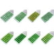 thumbnail image 5 of Inteprter 28 pack/lote, mechones de flores de pastos estáticos con detalle fácil de realizar para hacer modelos, amplia aplicación Artesanía Amarillo colza, 5 of 6