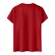 thumbnail image 4 of Women's Germany Football Graphic T-Shirt, V-Neck Casual Letter Print T-Shirt, Fashion Short Sleeve Graphic Tee, Summer Daily Lightweight Tops for Soccer Tournament 2026 Red Size: M, 4 of 5
