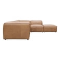 thumbnail image 5 of Moe's Home Form Classic L-Shaped Modular Sectional Sonoran Tan Leather, 5 of 7