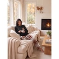 thumbnail image 3 of MINTREUS Womens Pajama Sets Long Sleeve Pj Set Soft Two Piece Sleepwear Set with Pockets, 3 of 8