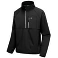 thumbnail image 5 of Little Donkey Andy Men's Half Zipper Pullover, Windproof Softshell MTB Mountain Bike Jacket for Cycling Golf Workout (Black S), 5 of 8