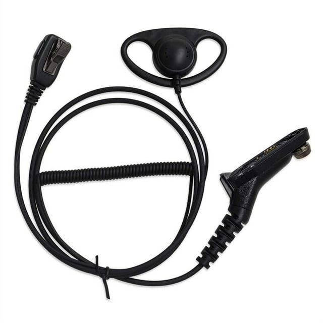 facefd Two-way Radios Ear Hanger with Acoustic Tube Headphone Communication Surveillance Headset Earpiece Portable Earhook Device