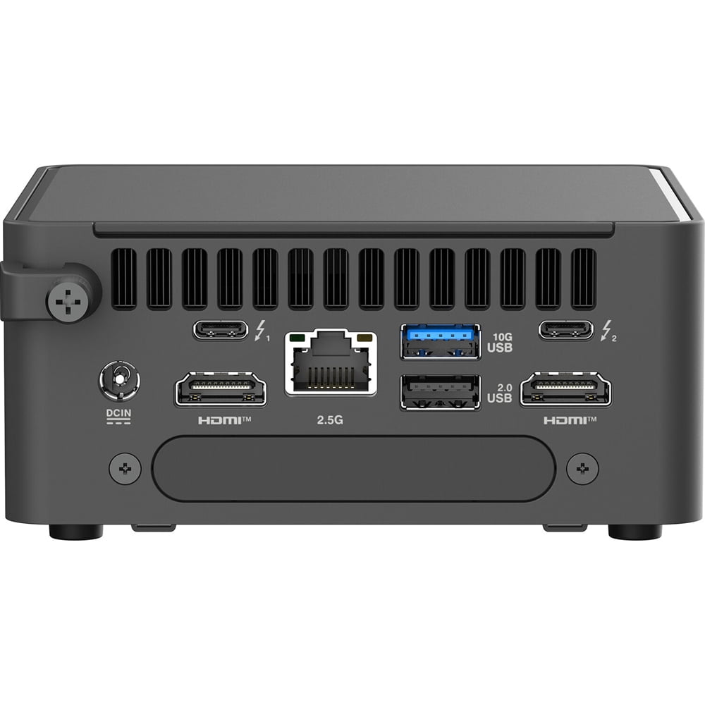 Asus NUC 15 Pro RNUC15CRHU50000U Barebone System - Mini PC - Intel Core Ultra 5 225H - Intel Chip - DDR5 SDRAM Maximum RAM Support - 2 Total Memory Slots - NVMe Controller - Intel - IEEE 802.11be -...