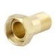 thumbnail image 1 of Adaptador rápido de tubería de medidor de agua de rosca macho de 1/2PT a rosca hembra de 3/4PT, 1 of 3