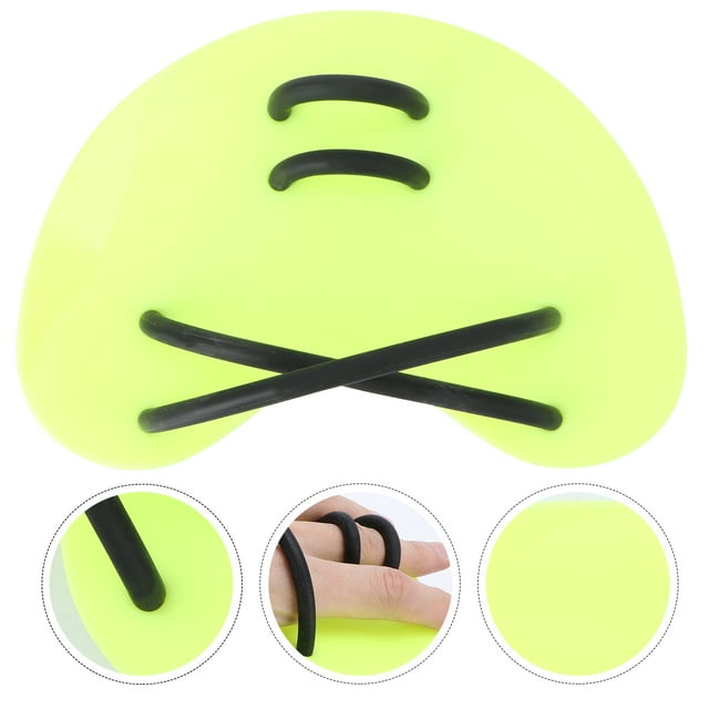 DEEPCRAFF Webbed Gloves for Swimming Ergonomic Shape Suitable for Training with Palm Webbed Flippers