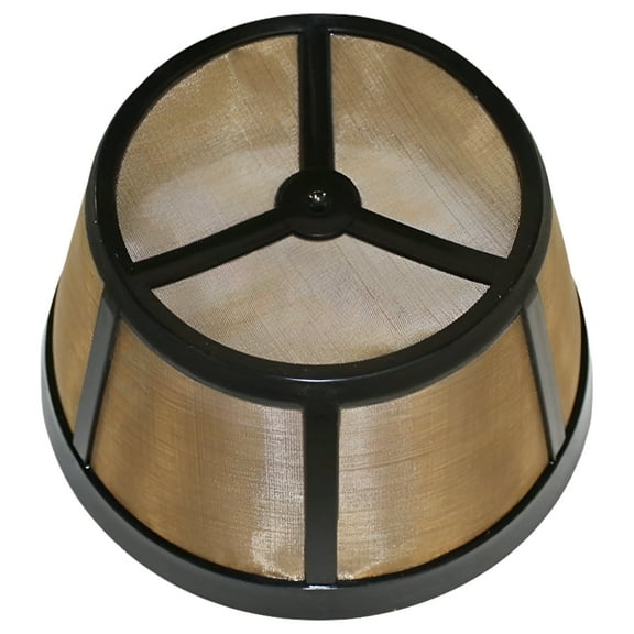 GoldTone Reusable 10 Cup Coffee Basket for BUNN Machines and Makers - Replacement Permanent Bunn Filter - BPA Free - 1 Pack