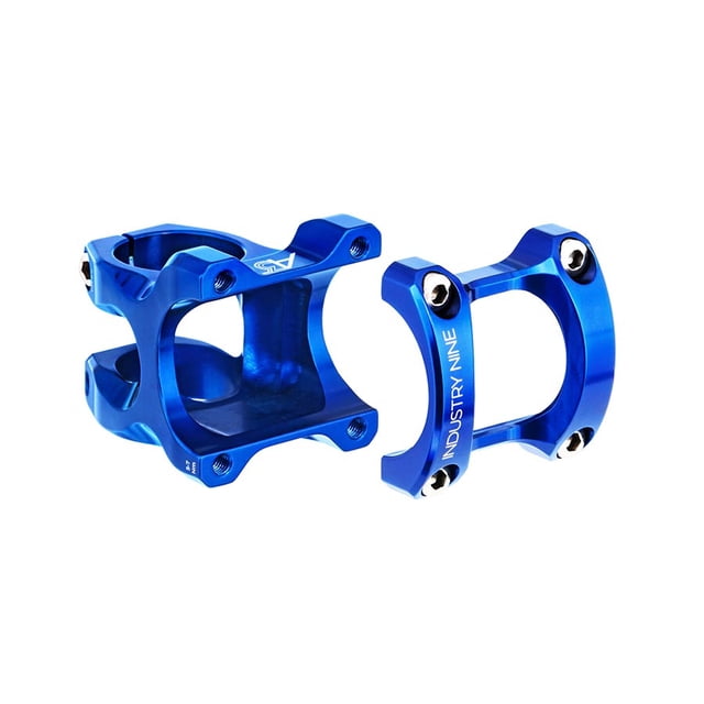 Stem, Diameter: 35mm, Length: 40mm, Steerer: 1-1/8'', 8°, Blue