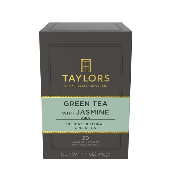 Taylors of Harrogate Green Tea With Jasmine, 20 Tea Bags