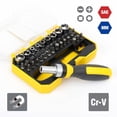 thumbnail image 4 of WorkPro 40-Piece Ratchet Driver Set,Ratchet Bit Driver,1/4" Dr. Sockets and Screwdriver Bits, 4 of 6
