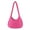 Hot Pink, variant on Cloud Pleated Shoulder Bag for Women and Girls Modern Crossbody Bag Large Capacity Nylon Handbag