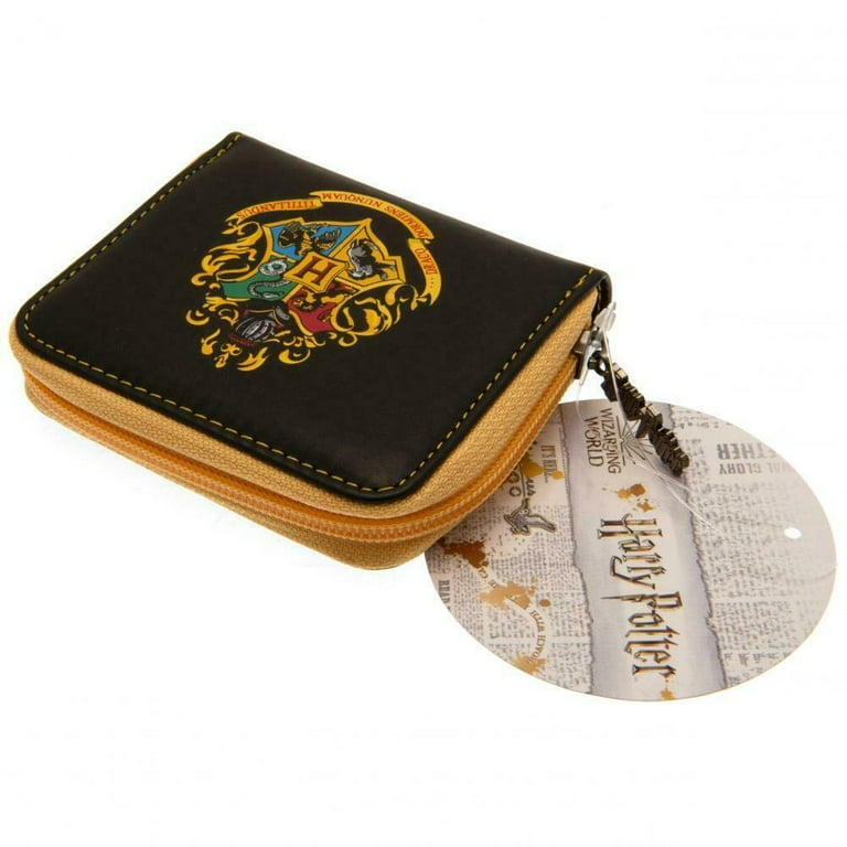 Crossbody Bag - Hogwarts Crest (Black & Gold)