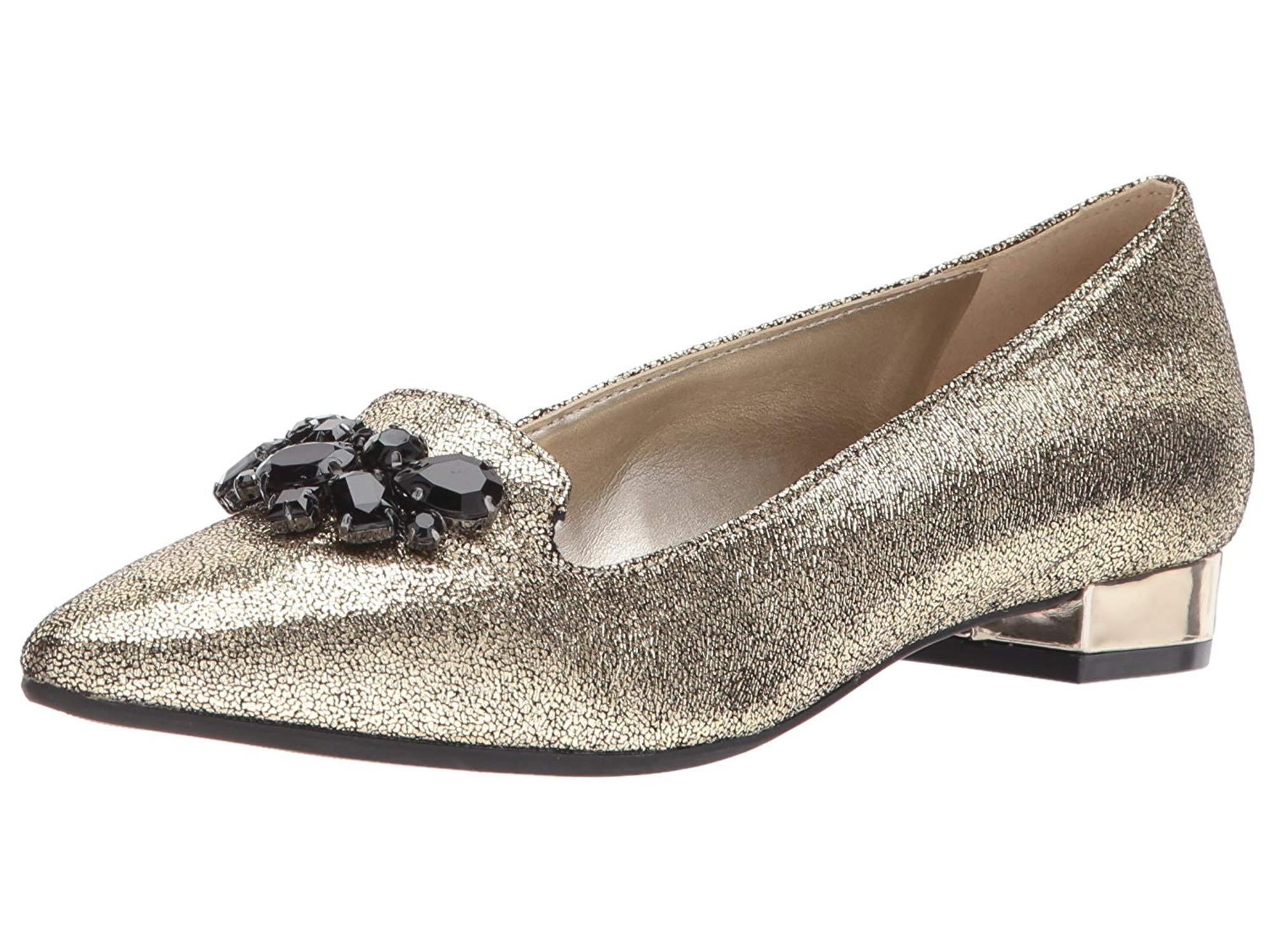 anne klein leather loafers