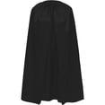 thumbnail image 5 of DuoJiaJ Adults Tie Cloak, Hoodless Cape Party Dress Up Outfit Black Sizes M-XL, 5 of 5