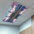 thumbnail image 2 of 1 Piece Magnetic Fluorescent Light Covers, 2x4 Ft,Modern Landscape Maple Snow Mountain Lake Magnetic Light Covers for Ceiling Lights Classroom Office Home Decor, 2 of 9