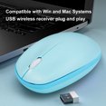 thumbnail image 4 of Mofii Sleek and Stylish MOFII M8 Wireless Mouse - Quiet, Portable, and High-Quality Design for Laptops and Desktops - Available in Multiple Colors Including Green, 4 of 6