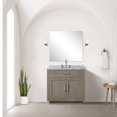 thumbnail image 2 of Abbey 36 in W x 22 in D Grey Oak Single Bath Vanity, 2 of 6