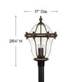 thumbnail image 4 of Hinkley Lighting - Three Light Post Top/ Pier Mount - San Clemente - 3 Light, 4 of 7