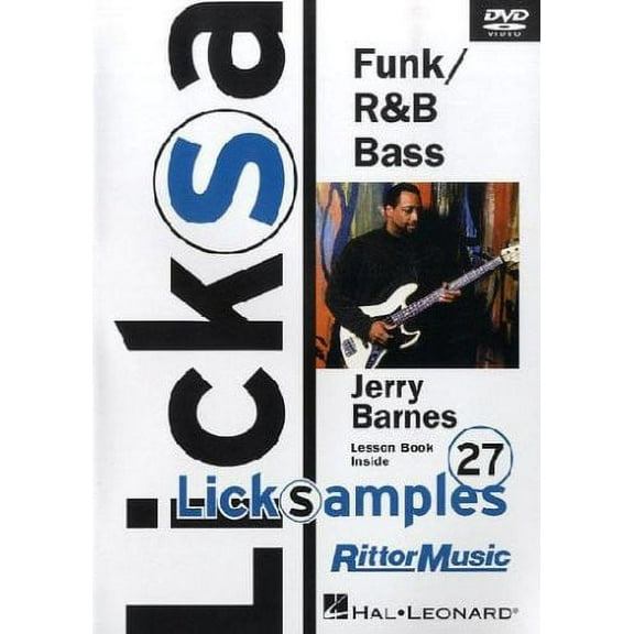 Funk / R&B Bass Licksamples (DVD), Rittor Music, Special Interests