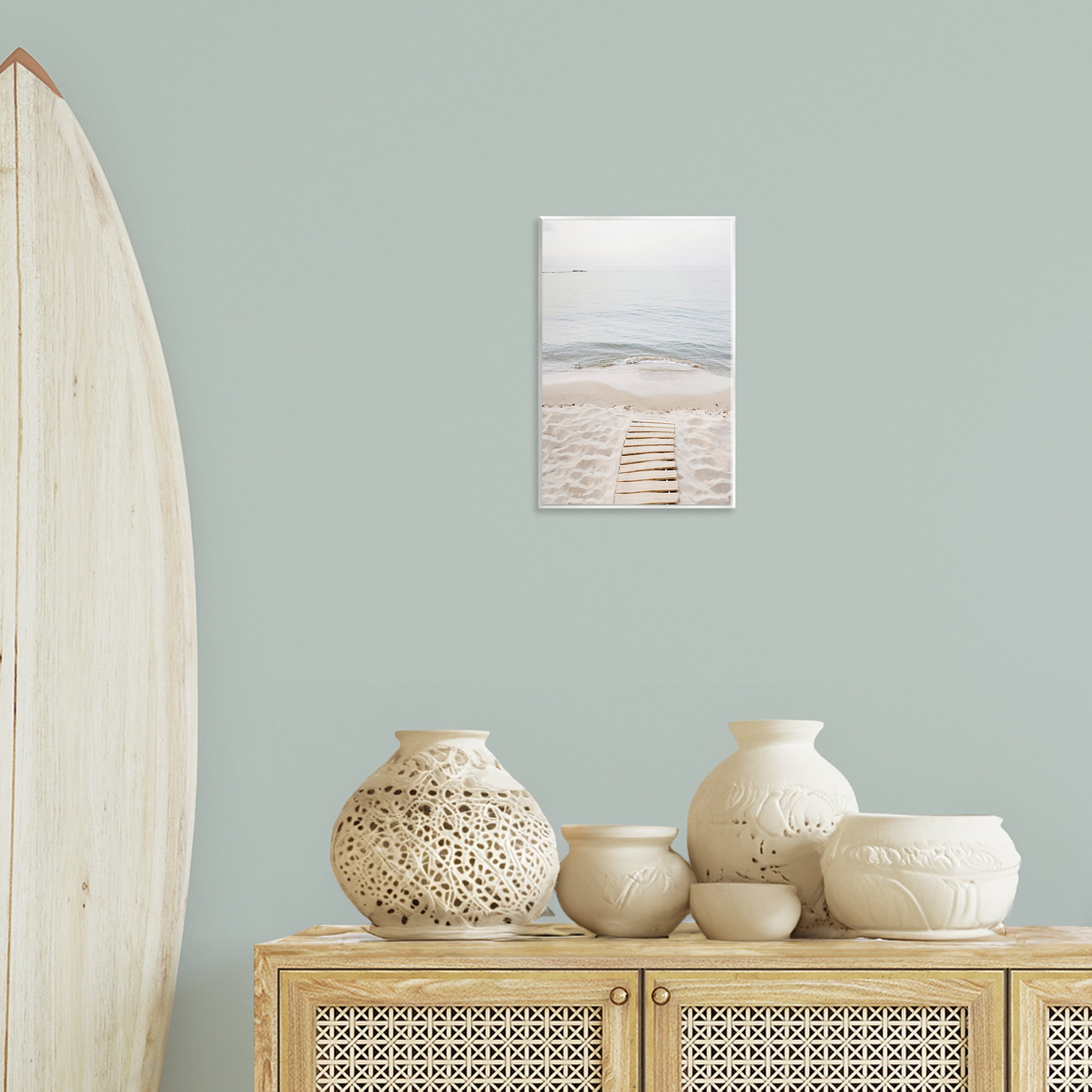 Stupell Industries Steps Toward Beach Shore Nautical & Beach Photography Unframed Art Print Wall Art, 10 x 15
