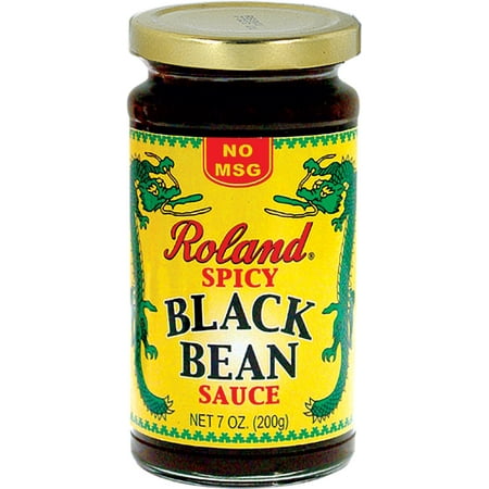 (3 Pack) Roland Spicy Black Bean Sauce, 7 Oz (Best Black Bean Sauce)