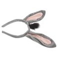 thumbnail image 4 of KAKOWELY Diadema con orejas de burro para cosplay, accesorios para disfraces de animales, tocados de animales de dibujos animados para mujer., 4 of 4