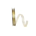 thumbnail image 1 of Reliant Ribbon 60238W-035-03K Woven Mesh Shiny Value Wired Edge Ribbon - Gold - 0.625 in. x 50 yards, 1 of 1